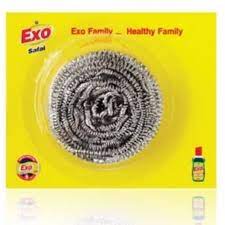 EXO SAFAI STEEL SCRUB 15RS